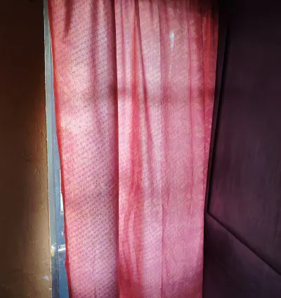 Used Curtains set, 05 pcs window, 03 pcs Door. Good condition.