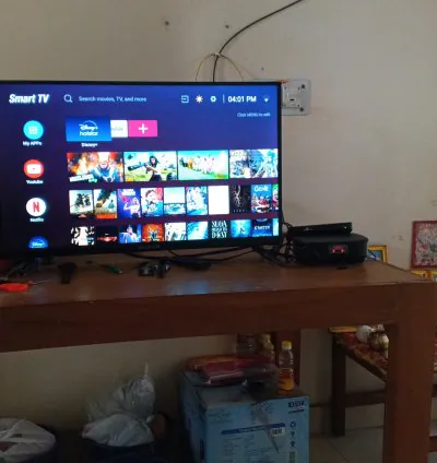 Cellocor android TV with stabilizer