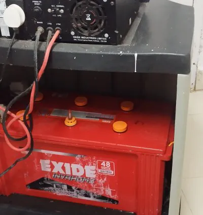 Exide inverter with 1500 mah battery